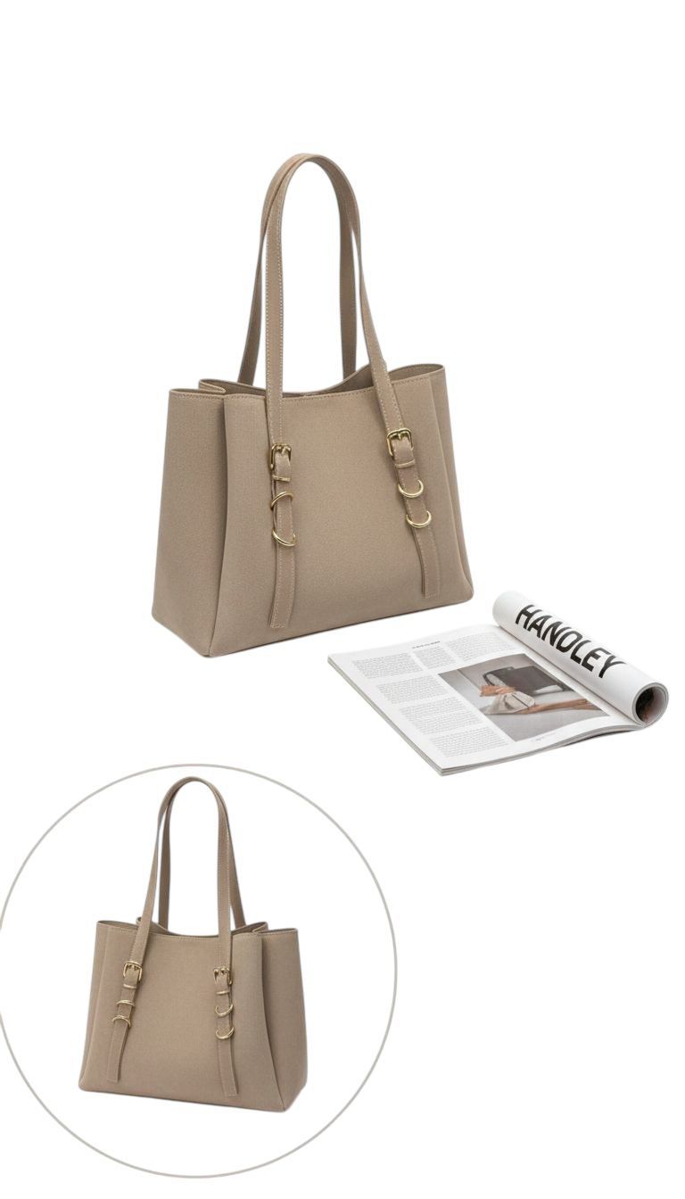 ELDEN TUTMALI ŞIK TASARIMLI SÜET ÇANTA