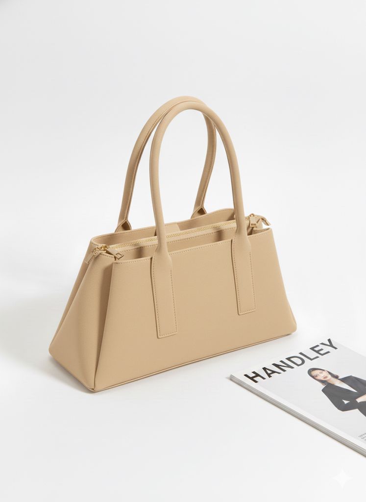 Lüks suet omuz çantası