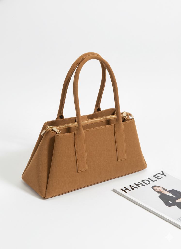 Lüks suet omuz çantası