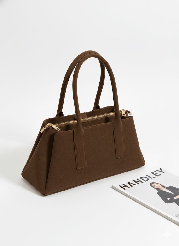 Lüks suet omuz çantası