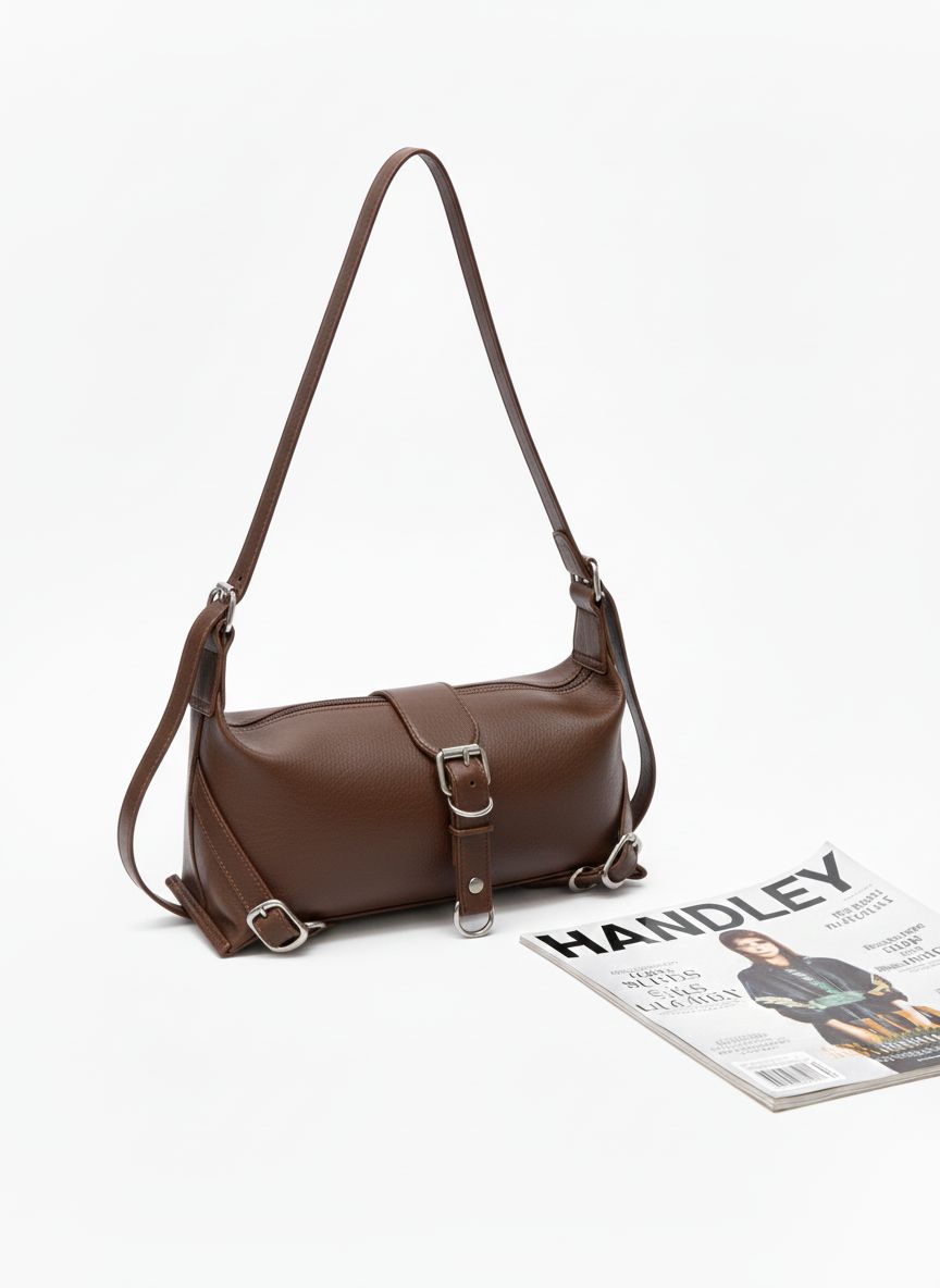 OMUZDAN ASMALI  TOKA DETAYLI ÇANTA