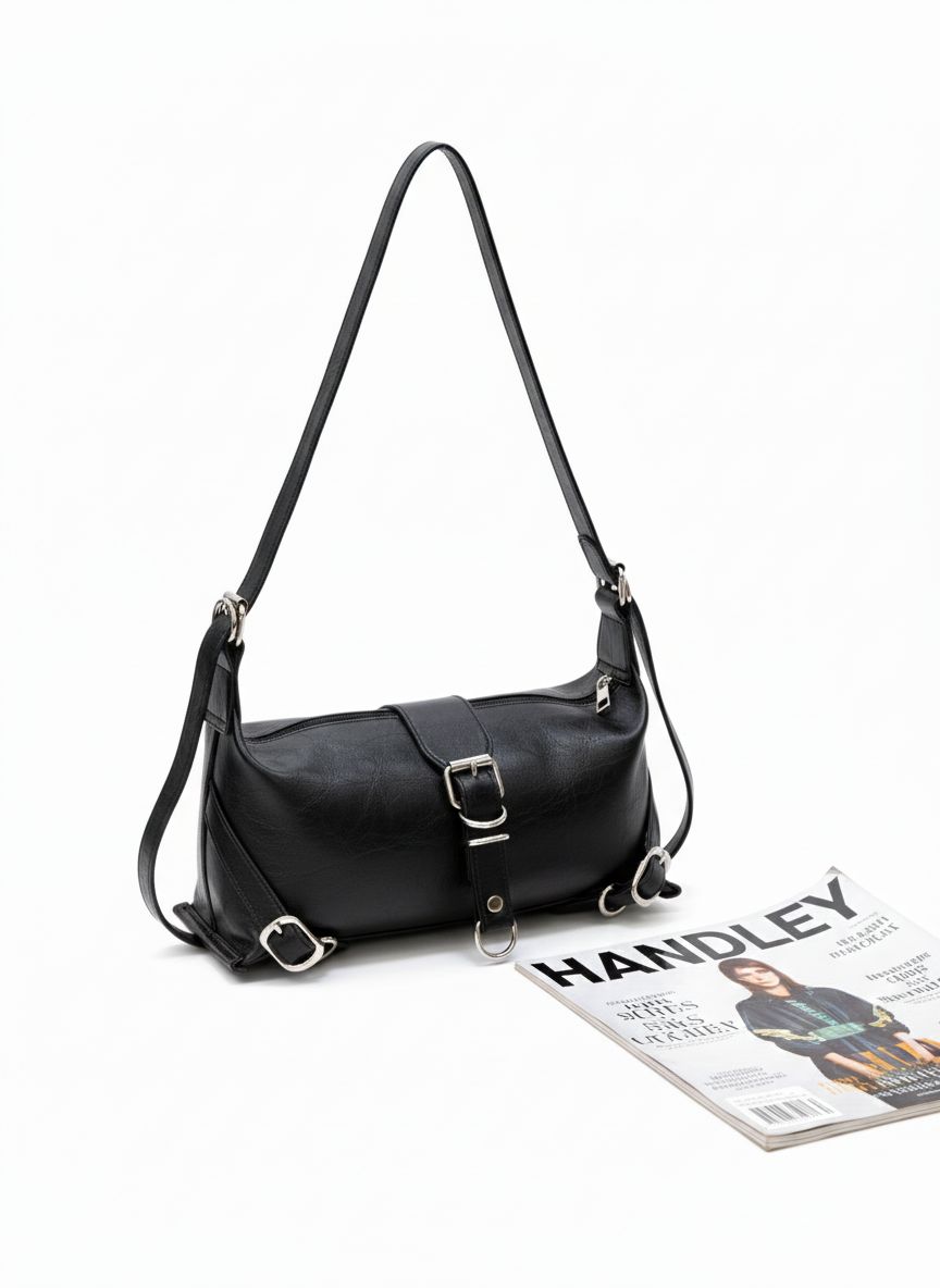 OMUZDAN ASMALI  TOKA DETAYLI ÇANTA