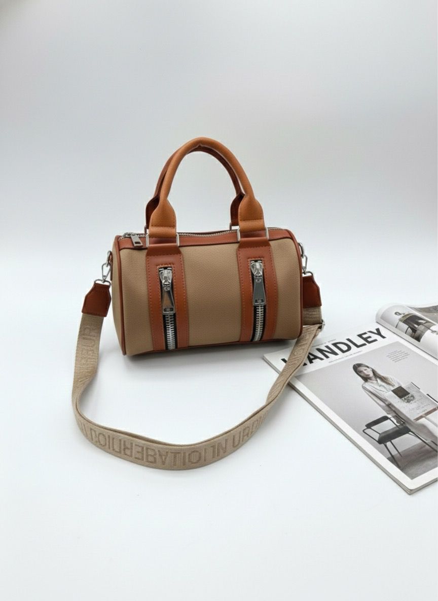 KADIN SİLİNDİR EL VE OMUZ ÇANTASI KOLON ASKILI