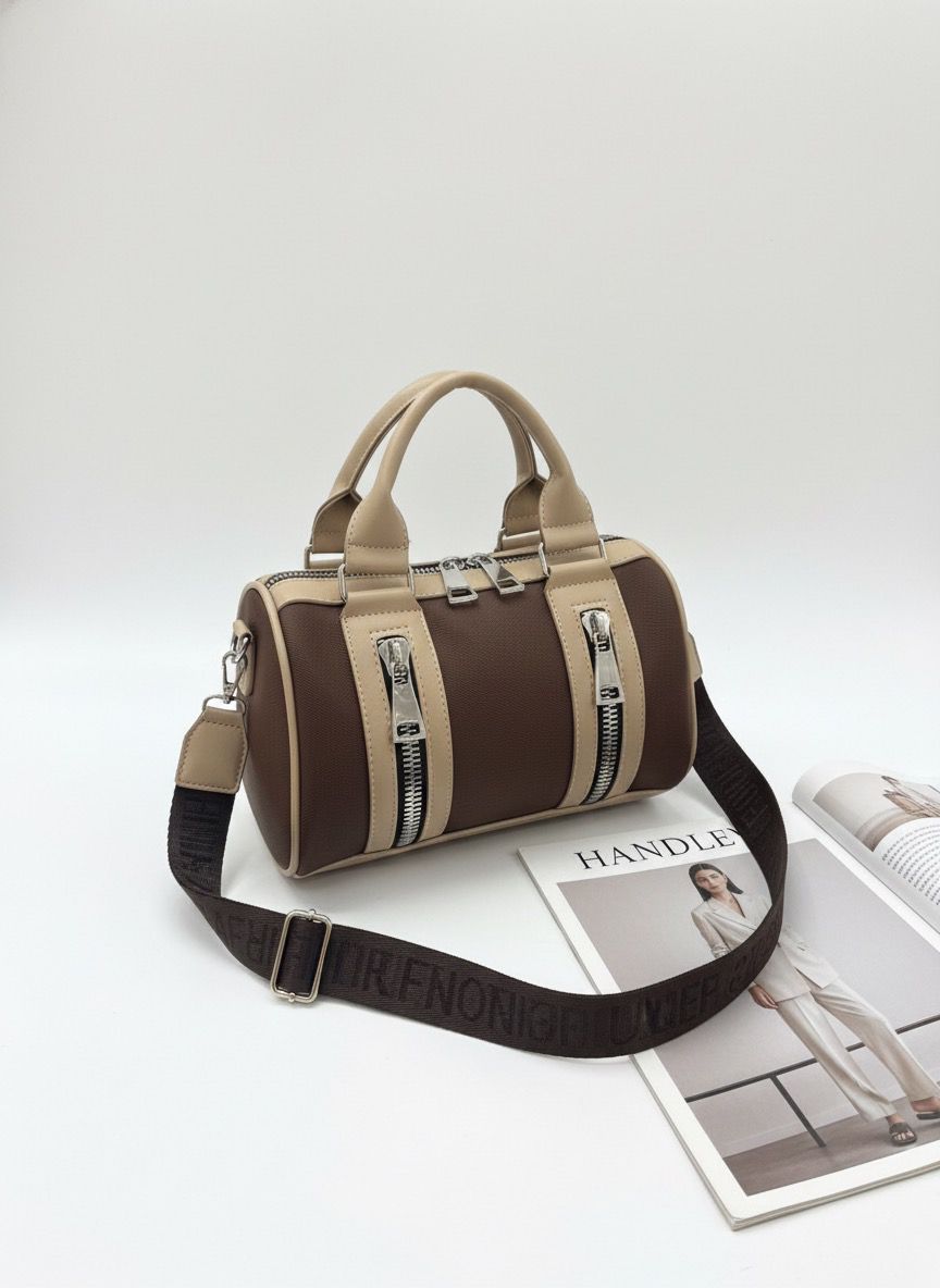 KADIN SİLİNDİR EL VE OMUZ ÇANTASI KOLON ASKILI